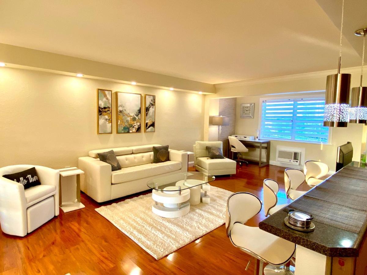 Deluxe Waterfront One Bedroom Apartment With Miami Skyline View, Free Parking 5 Mins Drive To Маями Бийч Екстериор снимка