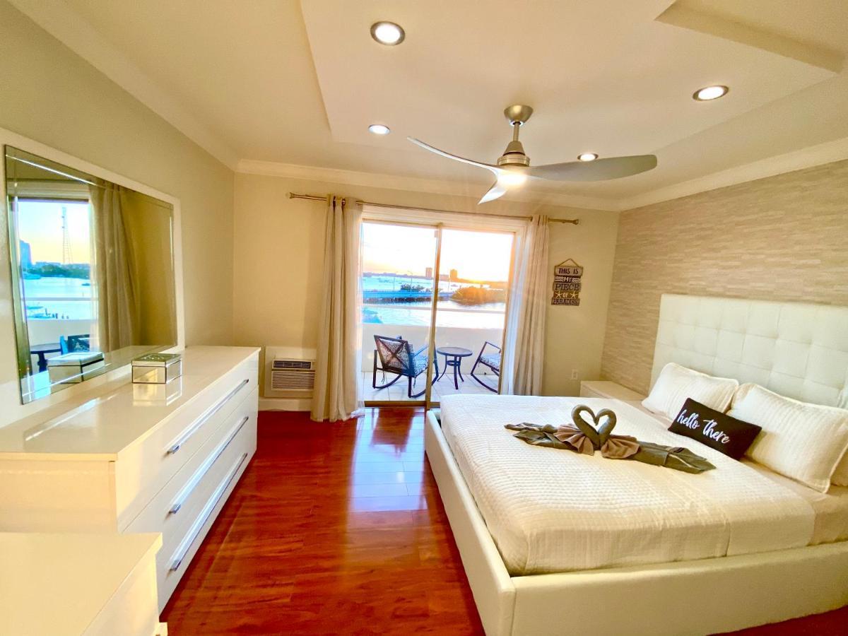 Deluxe Waterfront One Bedroom Apartment With Miami Skyline View, Free Parking 5 Mins Drive To Маями Бийч Екстериор снимка